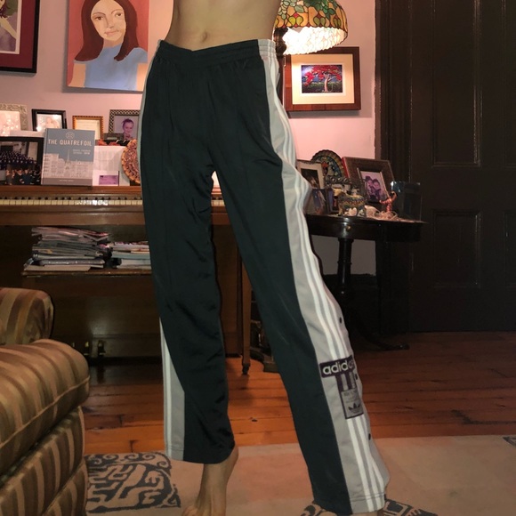 adidas Pants - Adidas button down track pants